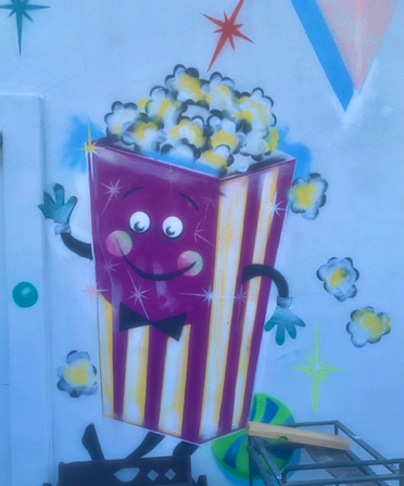 Sep 7 - Earl's mural. Free drive-in movie each week. Sep 7 - Earl's mural. Free drive-in movie each week.